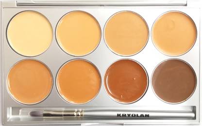 KRYOLAN Ultra Foundation 8 Color Palette ( Bridal ) Foundation