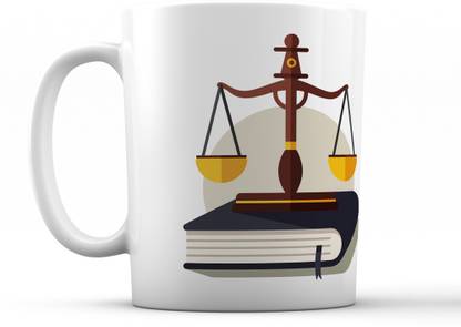Step Out Creation LAWYER JUDGE PROFESSION 0031 Ceramic Coffee Mug