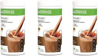 Herbalife Nutrition Chocolate Shake 500 g Pack of 3 Protein Blends