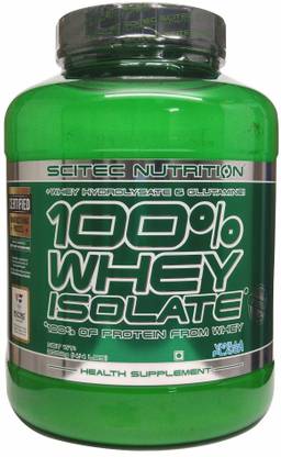 Scitec Whey Protein Powder - 100% Whey Isolate v2.0 - (4.4 lbs, Vanilla) Whey Protein