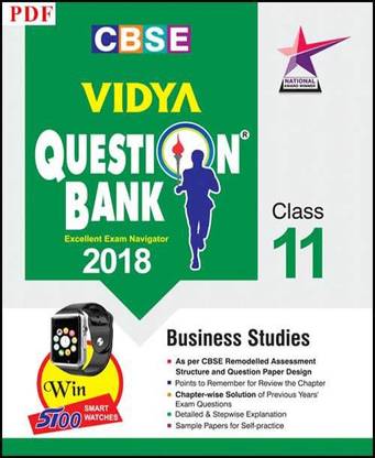 CBSE Question Bank Business Studies Class 11 PDF