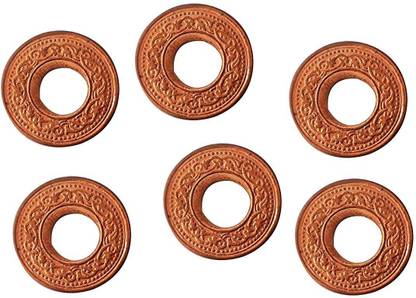 SHRI ANAND Copper Coins With Hole Decorative Showpiece  -  2 cm