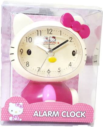 FORE TREND Analog Hello Kitty Alarm Clock