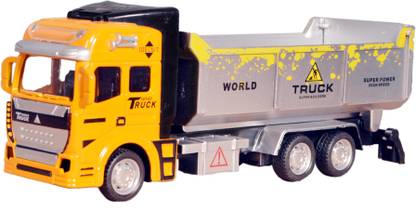 Craftoy Pull Back Diecast Loading Truck Toy For Kids