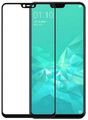 SMARTCASE Edge To Edge Tempered Glass for OPPO A5, Oppo A3s, Realme 2, Realme C1, Realme C1