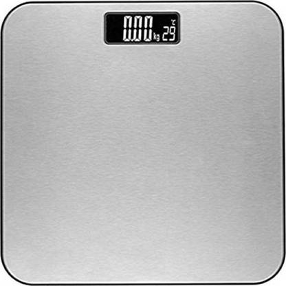 Sadarbazaarsales.Com Thick Metal Body Fat Monitor Square Weighing Scale