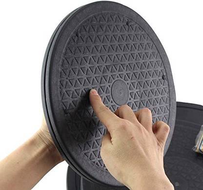ANJUY Double Side Ball Bearings Clay Sculpture Pottery,30CM-360 DegreesToy Model Display Rotating Swivel Stand Turntable