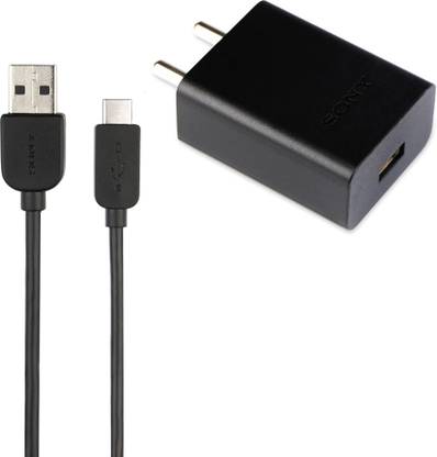 SONY 2.1 A Wall Charger for Mobile with Detachable Cable