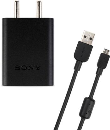 SONY 2.1 A Wall Charger for Mobile with Detachable Cable