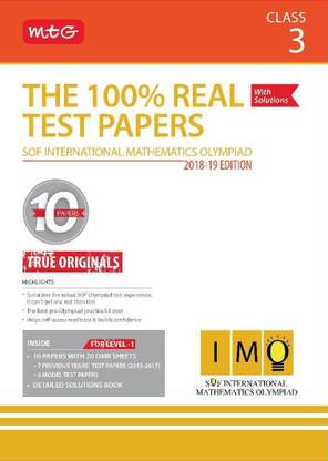 The 100% Real Test Papers (Imo) Class 3