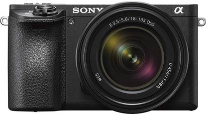 SONY Alpha 6500M Mirrorless Camera Body with 18 - 135 mm Zoom Lens