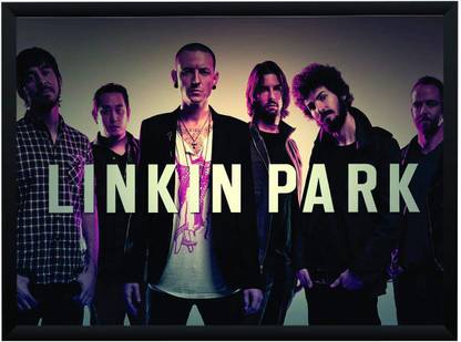 Linkin Park Poster A4 Frame Paper Print