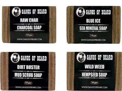 Gangs of Beard Soaps Pack of 4