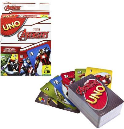 Games Uno Marvel Avengers