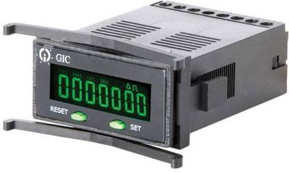 LARSEN AND TOUBRO GIC Make 110-240V Digital Hour Meter / Counter with relay output (Cat No: Z2221N0G2FT00) Programmable Electronic Timer Switch