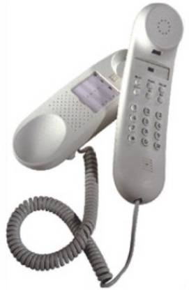 Beetel B-25 B Corded Landline Phone (White) Corded Landline Phone with Answering Machine