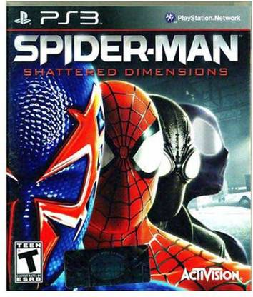 PS2 Spider Man Shattered Dimensions