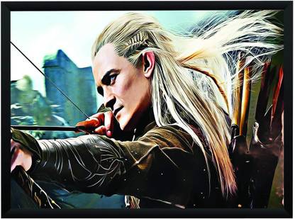 Lord Of The Rings Legolas Poster A3+ 13 x 19 Frame Paper Print