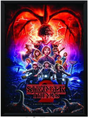 Stranger Things Season 2 Poster A3+ 13 x 19 Frame Paper Print