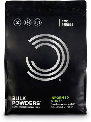 Bulk Powders U.K. Pro Series Informed Whey 2.27 Kg Strawberries & Cream Protein Blends