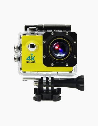 OWO G53R Yellow 4K Ultra HD Waterproof Wifi Sports and Adventure Cameras Sports and Action Camera