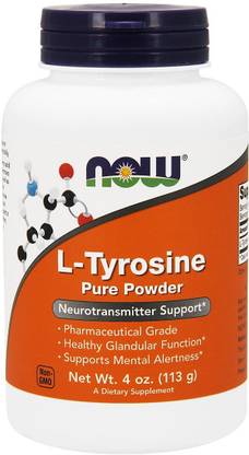 Now Foods Now Foods, L-Tyrosine, Pure Powder,
