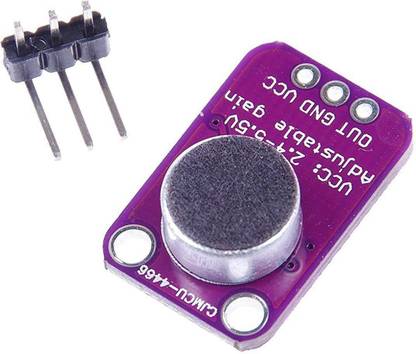 REES52 MAX4466 Electret Microphone Amplifier Adjustable Gain Sound Recorder and Sound Circuit Electronic Hobby Kit