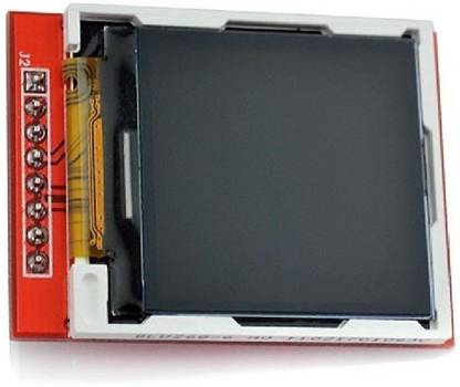 arduino M244 1.44" Red Serial LCD Display Module 128*128 TFT Color Screen PCB Adapter Display Lights Electronic Hobby Kit