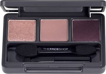 The Face Shop Triple Eye Shadow - 04 Mocha Nuance 8 g