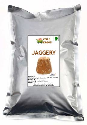 Veg E Wagon Jaggery 900 gm Block Jaggery