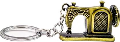 Blooming Box Sewing Machine Key Chain