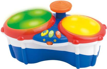 HAP-P-KID Bongo Drums included Pre-recorded Tunes