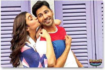 Bollywood Movie Wall Poster - Badrinath Ki Dulhania - HD Quality Poster. Paper Print