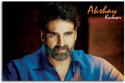 Bollywood Movie Wall Poster - Akshy Kumar - Gabbar is Back - Large Size Poster - HD Quality - 36 inches x 24 inches (92 cms x 61 cms) Fine Art Print