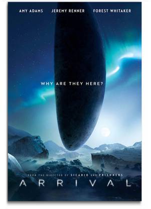 Hollywood Movie Wall Poster - Arrival - Large Size Poster - HD Quality - 36 inches x 24 inches (92 cms x 61 cms) Fine Art Print