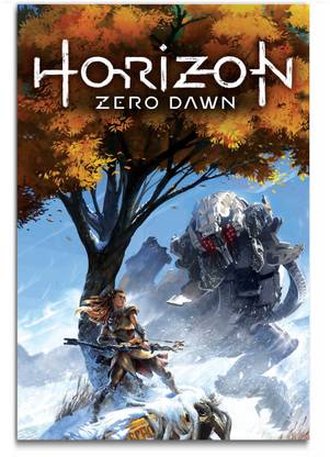 Gaming Wall Poster - Horizon - Zero dawn - Large Size Poster - HD Quality - 36 inches x 24 inches (92 cms x 61 cms) Fine Art Print