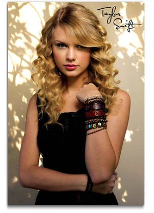 Wall Poster - Taylor Swift - Music Poster - Large Size Poster - HD Quality - 36 inches x 24 inches (92 cms x 61 cms) Fine Art Print
