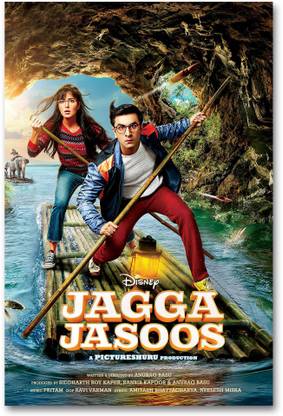 Bollywood Movie Wall Poster - Jagga Jasoos - HD Quality Poster. Paper Print