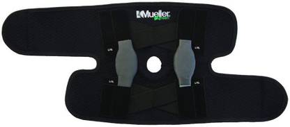 Mueller Sports Medicine Green Adjustable Hinged Knee Brace, Black/Green, One Size Fits Knee Support