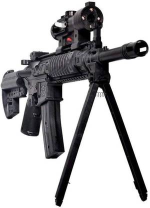 Goyal Traders Super Arming High Grade BB Bullet Toy Gun with Laser LY 161 (Black) Guns & Darts