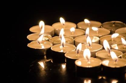 Mitsy Tea Light Unscented and Smokeless Candle ( pack of 50 ) Candle