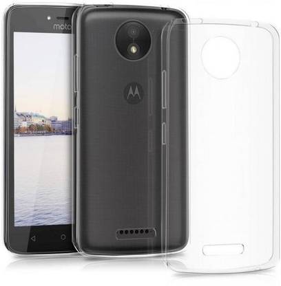 AKSHAR Back Cover for AKSHAR Transparent Soft Silicon Back cover for Moto C Plus mobile case [ Moto C Plus ]