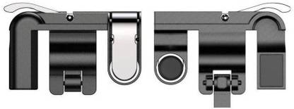 TEQGO Metal L1 R1 controllers Mobile Trigger Shooting Game Button for Mobile Game Joystick Physical Touch Game Controller  Gaming Accessory Kit