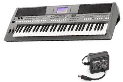 YAMAHA PSR S - 675 Digital keyboard (Keys 61) With Adapter Digital Arranger Keyboard