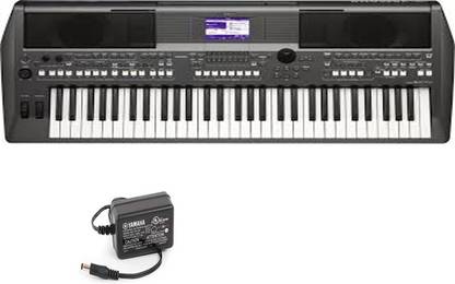 YAMAHA PSR S - 670 Digital keyboard (Keys 61) With Adapter Digital Portable Keyboard