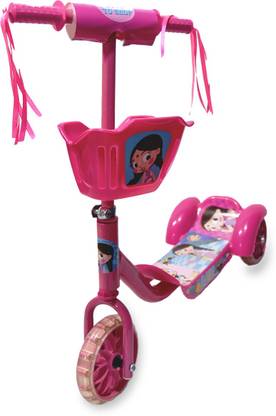 Chota Bheem Chutki 3 Wheel Rideon With Basket