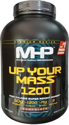 MHP UP YOUR MASS 1200 Weight Gainers/Mass Gainers