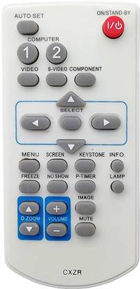 LipiWorld CXZR Remote Control Compatible for PLC-XE33 PLC-XE32 PLC-XE31 3LCD SANYO Projector CXZR SANYO Remote Controller