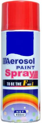 Shinko Car Dent Remover Spray Paint Red Color Red Spray Paint 450 ml