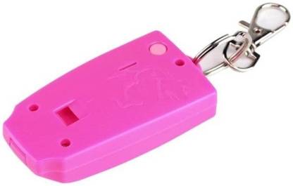 SBRMART Rape Whistle - 120db Loud sound alarm device for security purpose Pealess Whistle (Pink, Pack of 1) Pealess Whistle